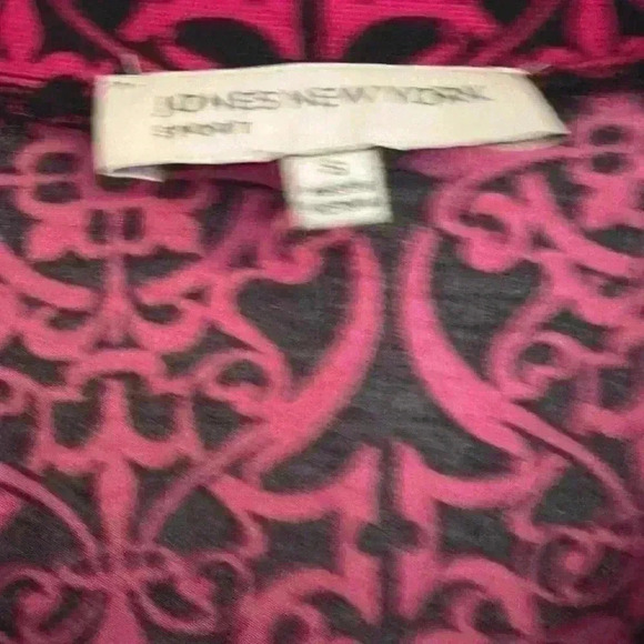 Jone New York Pink and Black Tunic - Picture 2 of 2
